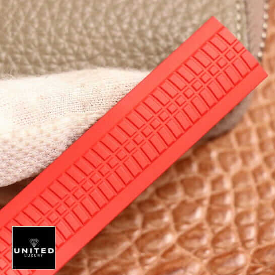 Patek Philippe Red Rubber Bracelet 