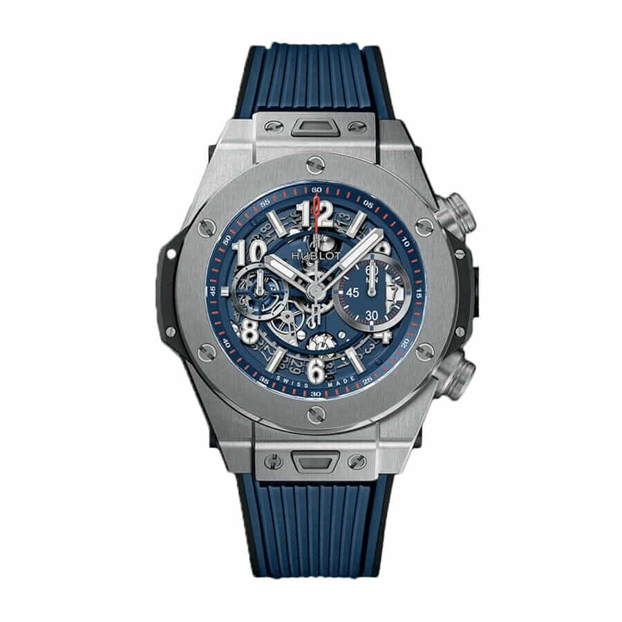 hublot-transparent-steel-blue-dial-rubber-watch