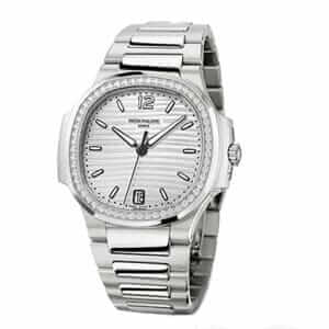 patek-philippe-white-dial-diamond-steel-watch