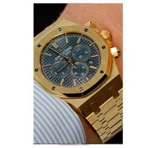 audemars-piguet-gold-royal-oak-blue-hand