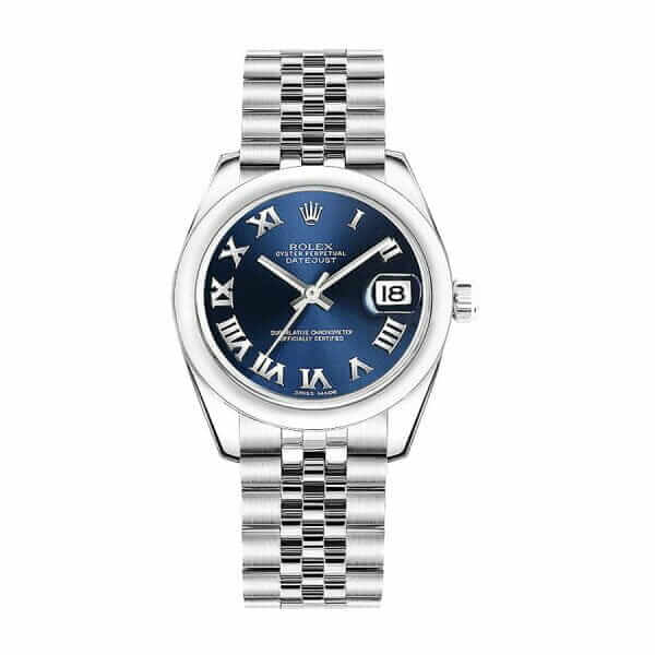 Rolex Datejust 178240-0037 Midsize Blue Steel 
