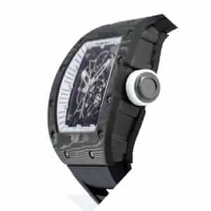richard-mille-white-dial-black-rubber-skeleton-watch