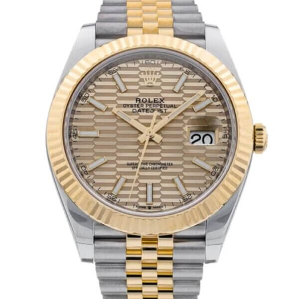 Rolex Datejust 41 126333 Gold Motif 