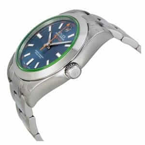 rolex-milgauss-z-blue-dial-left