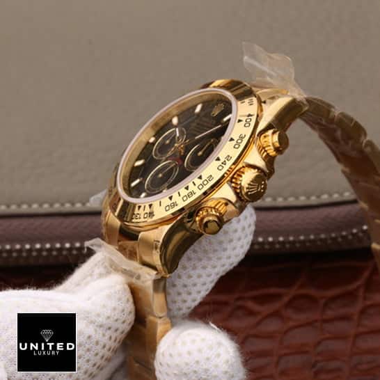 Rolex Daytona Yellow Gold 1 Rolex Daytona Yellow Gold 116508-0004 Yellow Gold Button & Crown Pusher