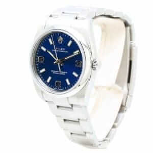 rolex-oyster-perpetual-blue-dial-left