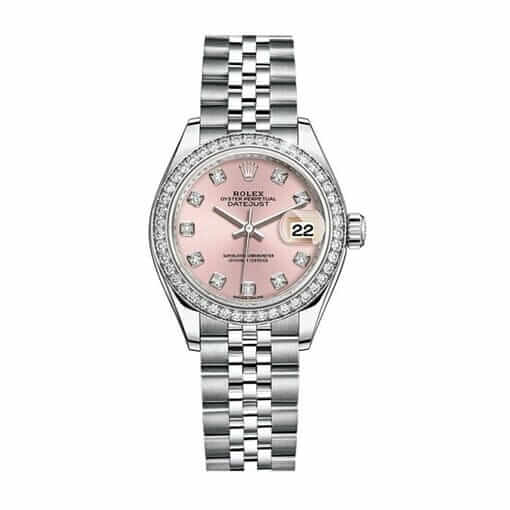 Rolex-Datejust-Pink-Diamond-Steel