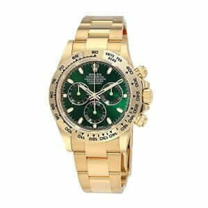 rolex-daytona-green-dial-yellow-gold-oyster-left