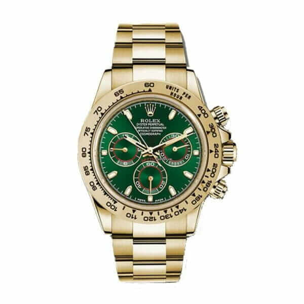 rolex-daytona-green-dial-yellow-gold-oyster