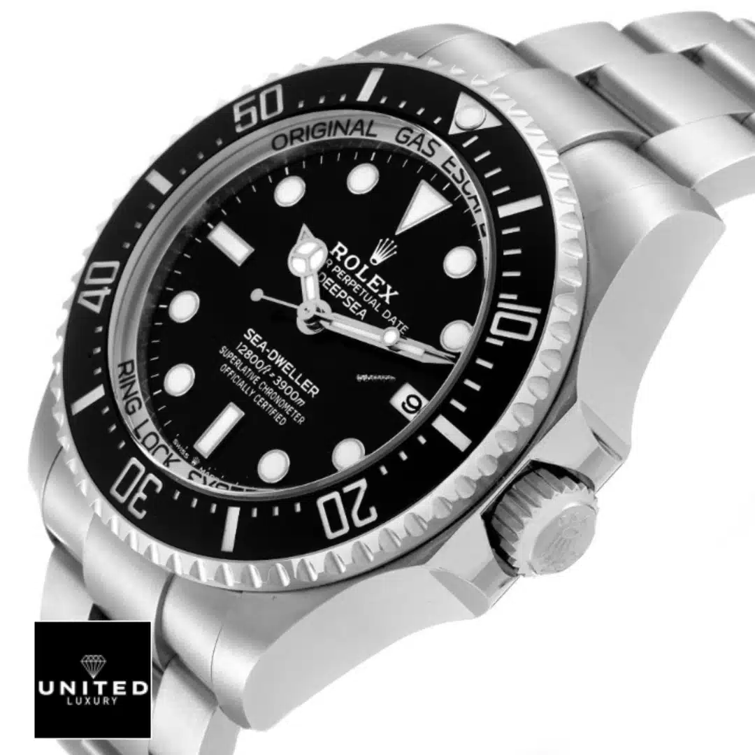 Rolex Deepsea Sea-Dweller 116660-0001 Oyster  Stainless Steel Crown Pusher