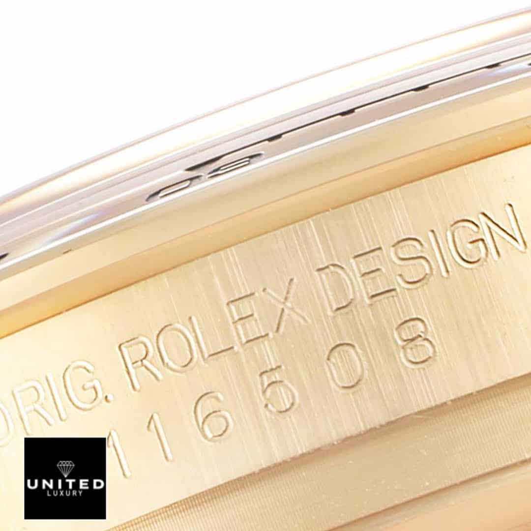 Rolex Daytona Cosmograph 116508 Yellow Gold S.Steel 