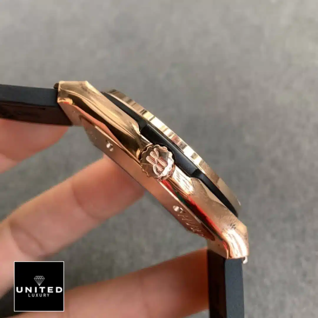 Hublot King Gold Crown Pusher 