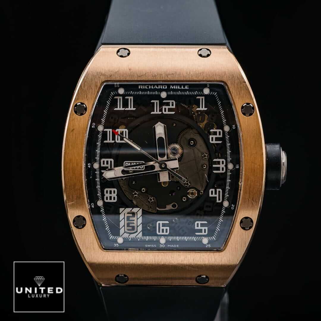 Richard Mille RM055 Bubba Watson Black Dial  black background