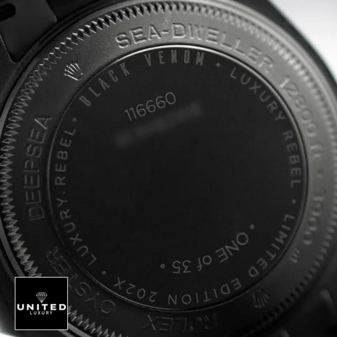 Rolex Deepsea Sea-Dweller Black Venom 116660 Black Case 