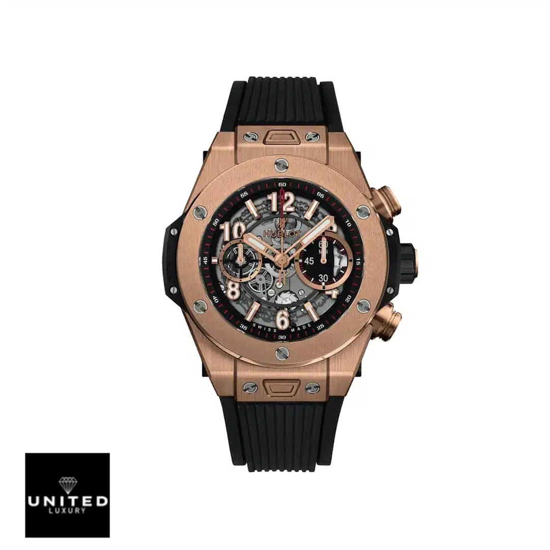The Hublot Big Bang King Gold 441.OX.1180.RX Skeleton Dial 