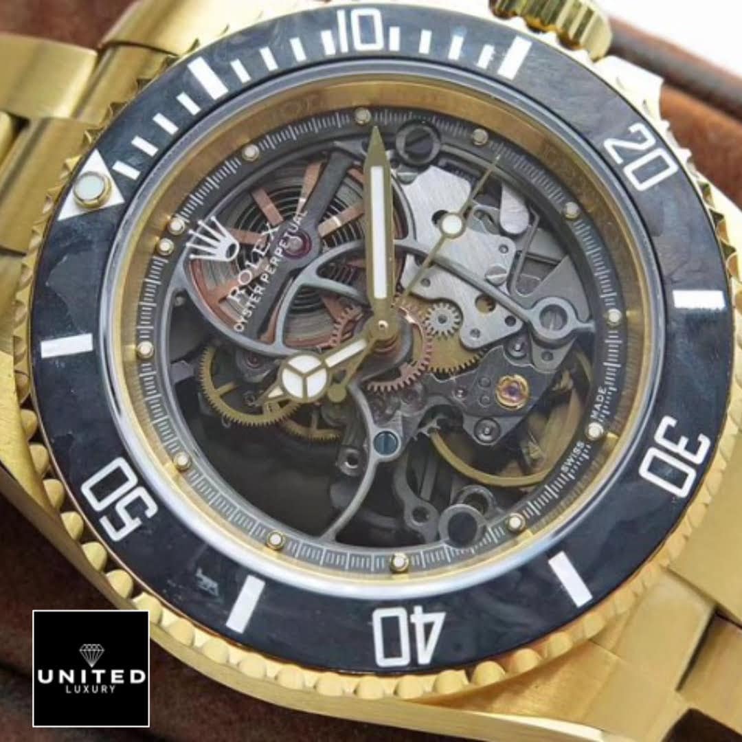 Rolex Oyster Perpetual Tourbillion  close view