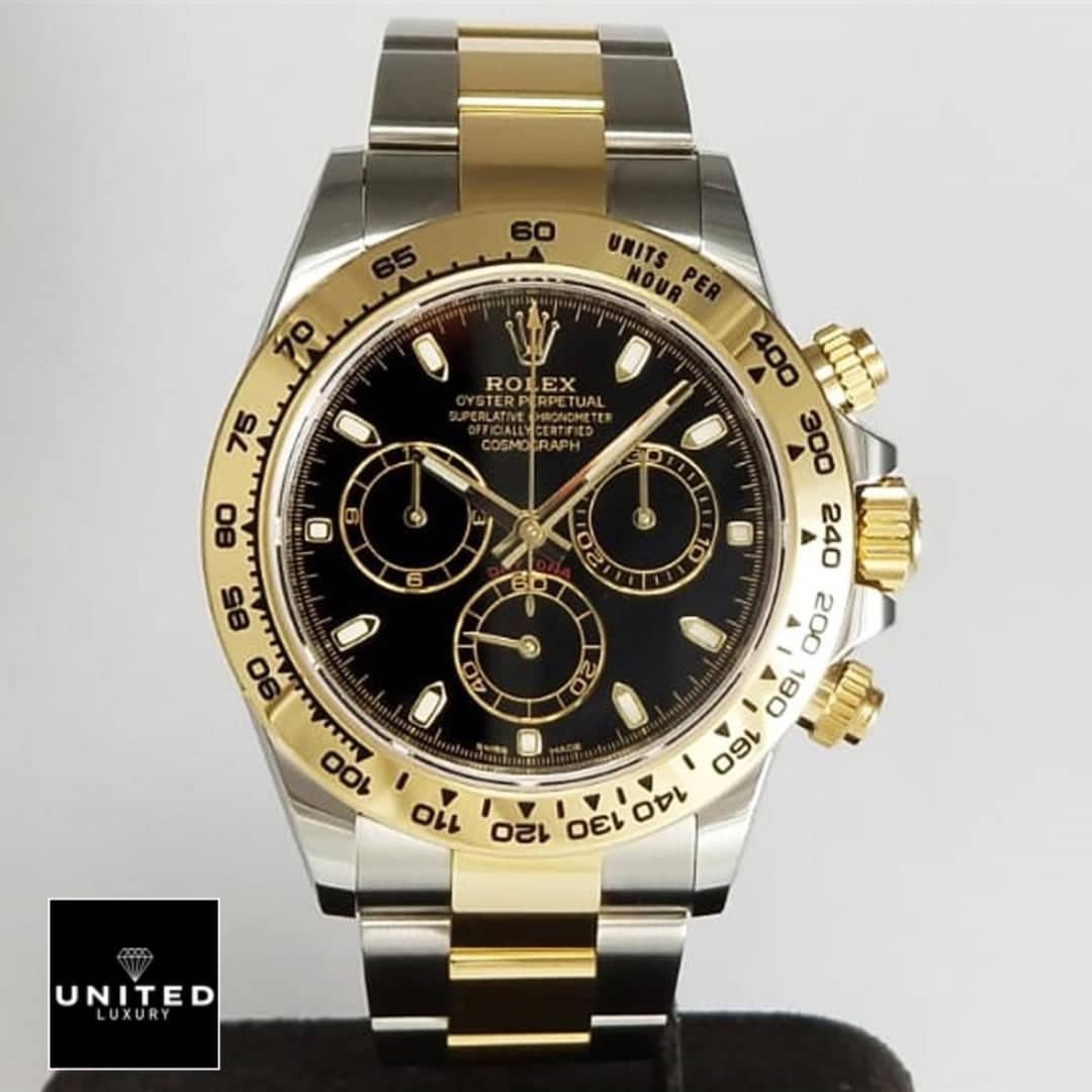 Rolex Daytona Gold & Steel Black Dial 116503 