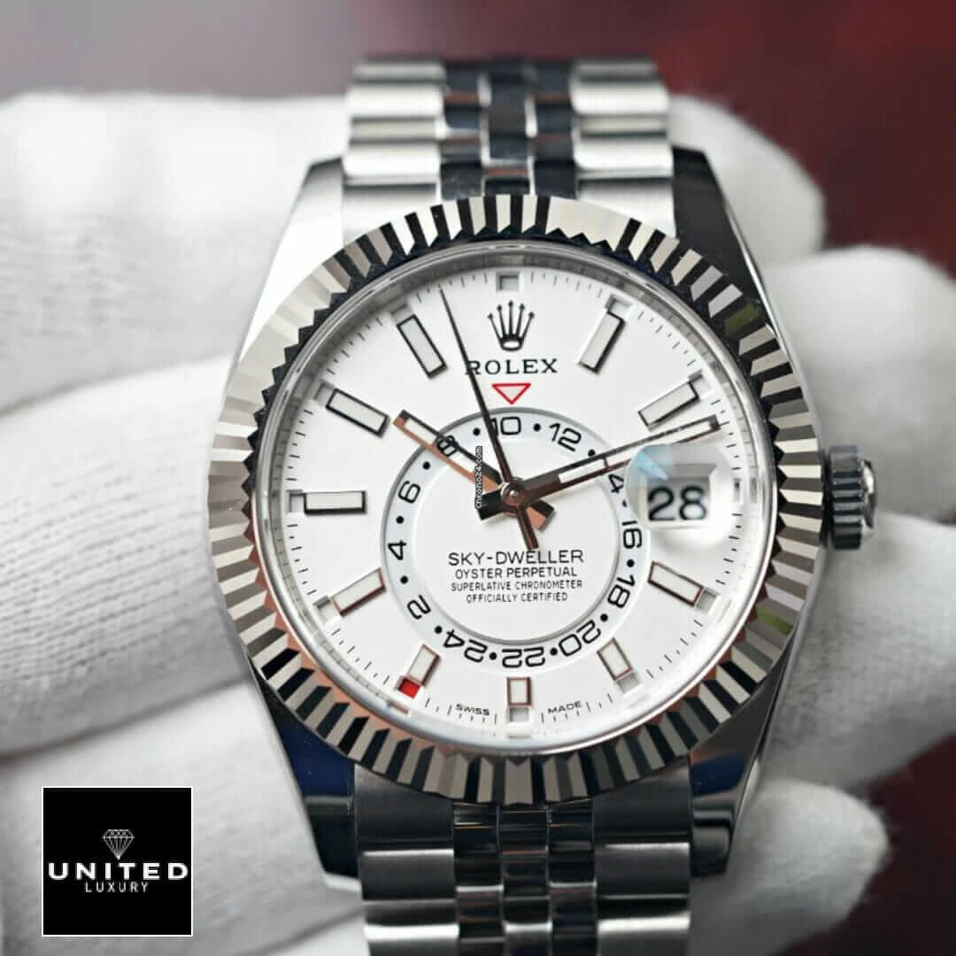 Rolex Sky-Dweller White Dial