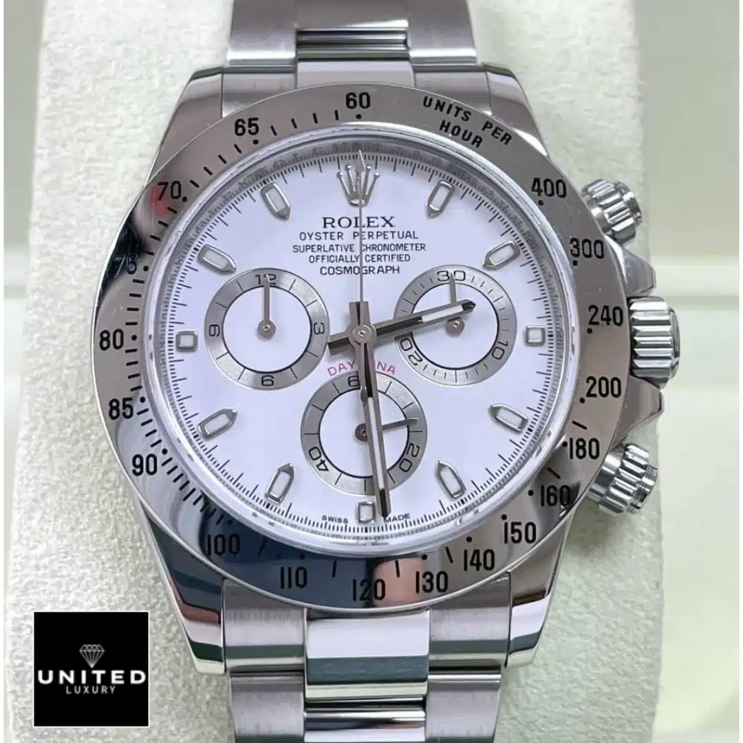 Rolex Daytona White Dial 116520 