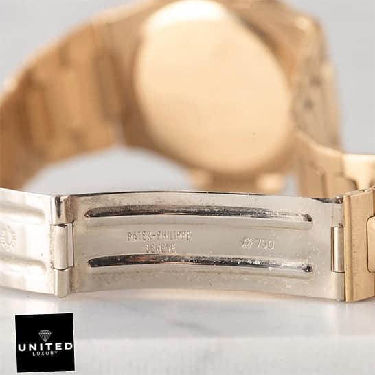 Patek Philippe Nautillus Vintage Gold  Open Clasp