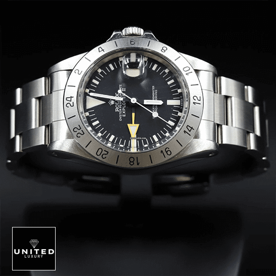 Rolex Explorer II 1655 (Antique) Black Dial WARO025 Oyster 1 Rolex Explorer II 1655 (Antique) Black Dial WARO025 Oyster Black Background