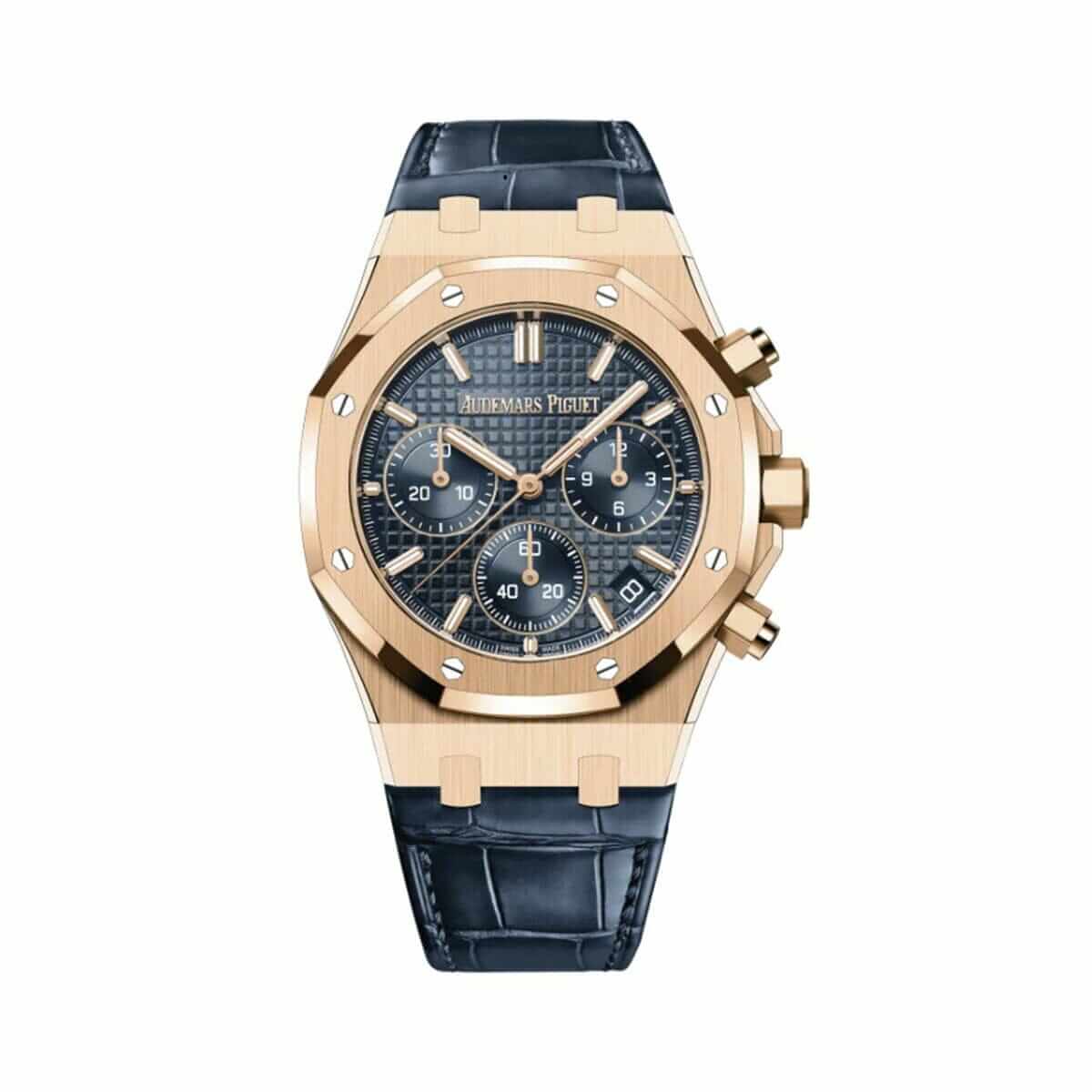 ap-royal-oak-chronograph-rose-gold-blue-dial-automatic