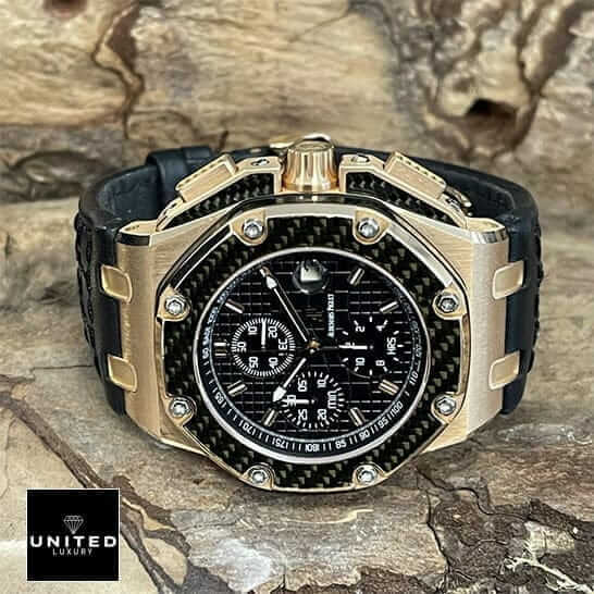 Ap Montaya Gold Case Black Bezel 
