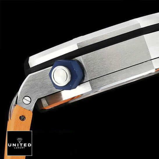 Audemars Piguet 15710 Royal Oak Stainless Steel Case  black background