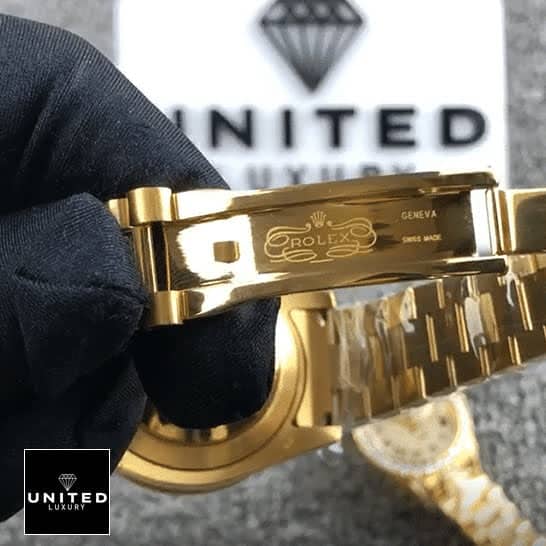 Rolex Datejust 116623 Yellow Gold  Open Clasp