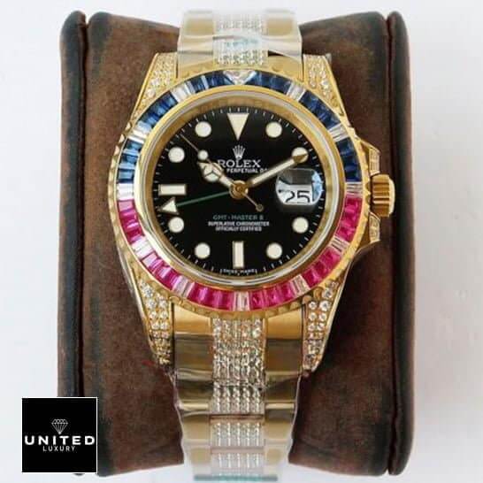 Rolex GMT-Master II Haribo Gold Gem-Set Bracelet Oyster 