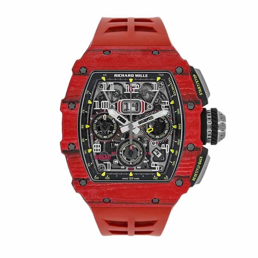 richard-mille-flyback-red-carbon-rubber-watch