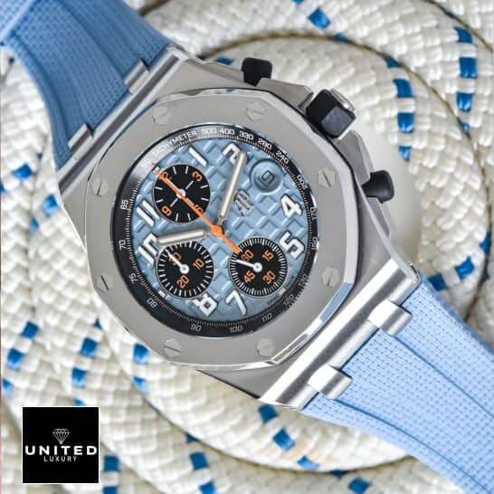 Audemars Piguet 26238ST  has a rope on the back