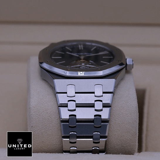 Audemars Piguet 26510ST.OO_.1220ST.01- Royal Oak Tourbillion Blue Dial  in the box