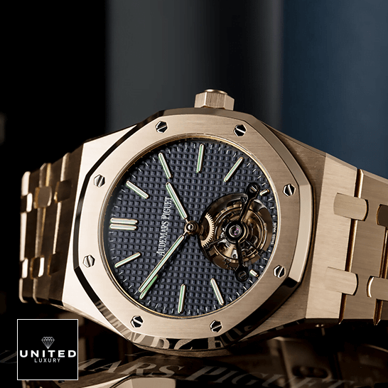 Ap Royal Oak Tourbillion 26522OR.OO Blue Dial 