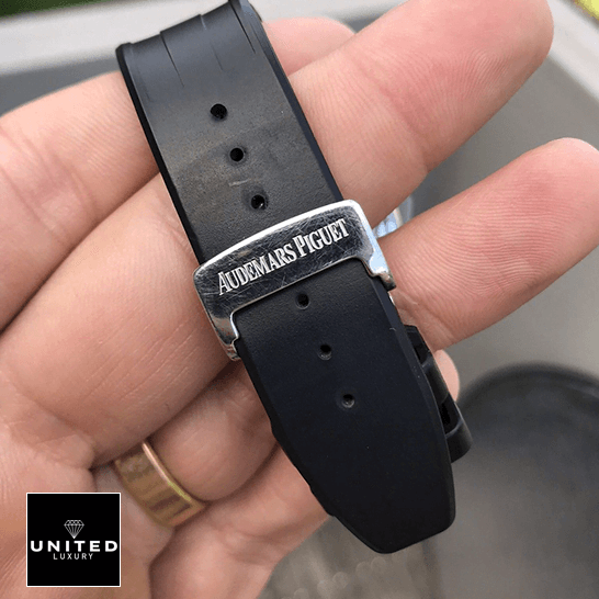 Audemars Piguet Royal Oak 25940SK.OO_.D002CA.02 Black Rubber  steel clasp