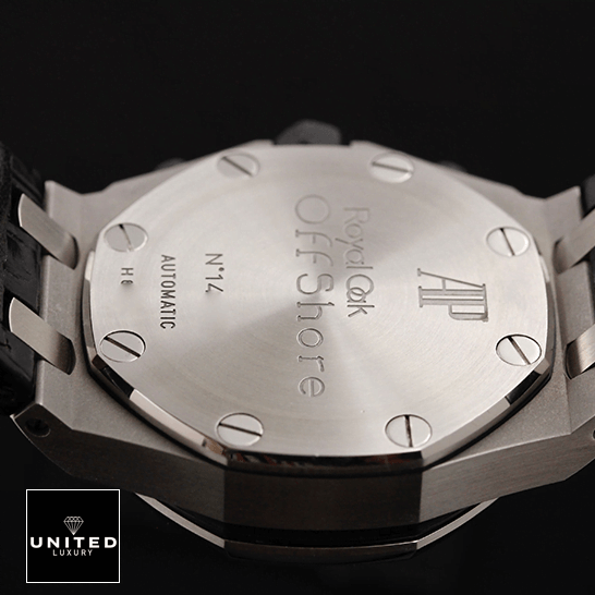 Audemars Piguet Royal Oak Steel Case  black background