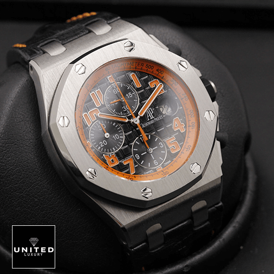 Audemars Piguet Steel Bezel  in the black box