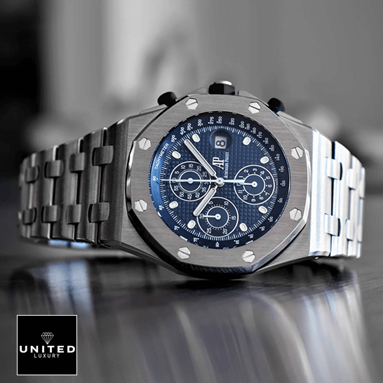 Audemars Piguet Blue Dial 26237ST.OO_.1000ST.01 Stainless Steel  crown / push button