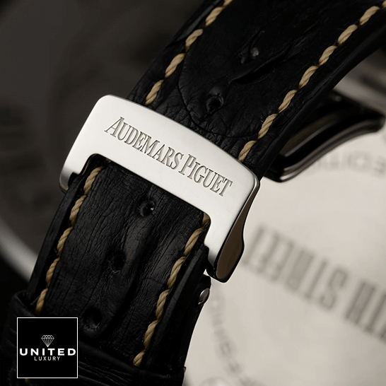 Audemars Piguet 26298SK.OO_.D101CR.01 Leather Bracelet  steel clasp