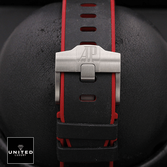 Audemars Piguet Royal Oak Black Rubber Bracelet  steel clasp