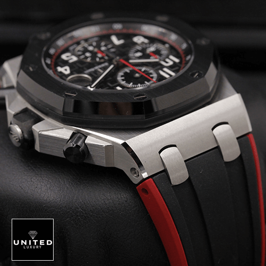 Audemars Piguet Royal Oak Steel Case Black Rubber BRacelet  in the box