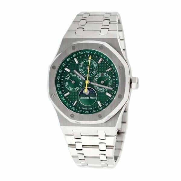 audemars-piguet-royal-oak-offshore-chronograph-green-dial-26574st-oo-26606st-03-multifunctional-series