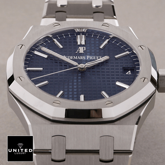 Audemars Piguet 15500ST.OO_.1220ST.01 Blue Dial  front view
