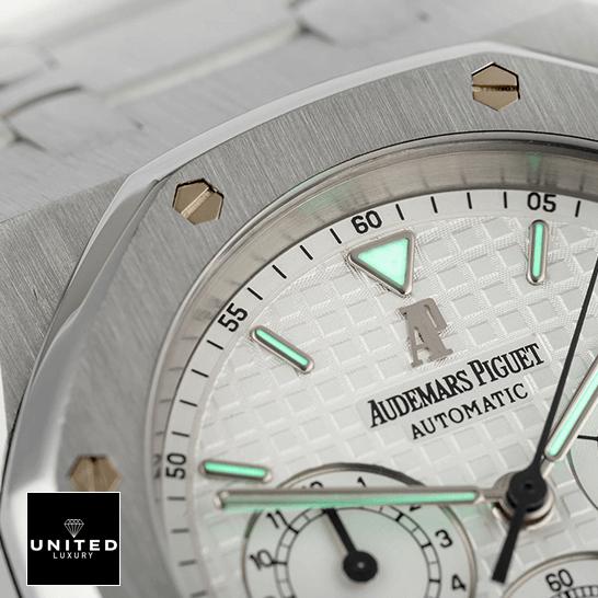 Audemars Piguet 25860ST.OO_.1110ST.05 Royal Oak White Dial 
