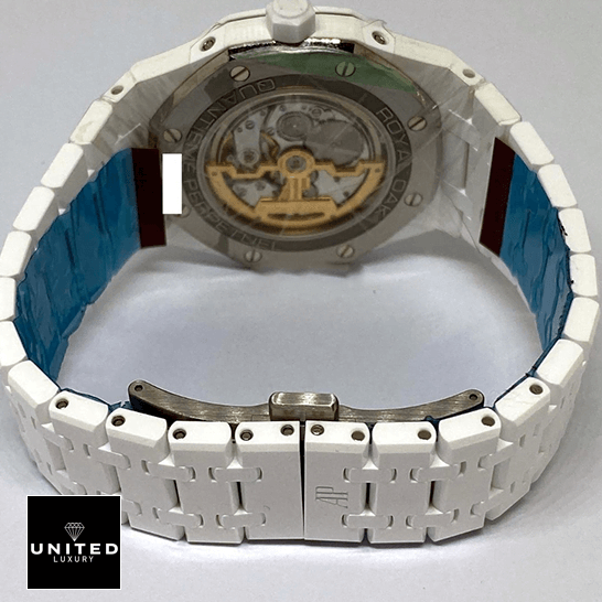 AP Perpetual Calendar 3 Audemars Piguet Perpetual Calendar Steel White Bracelet