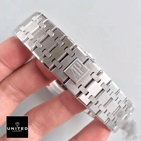 Audemars Piguet Prepetual Calendar Steel Bracelet  on the hand