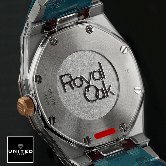 Audemars Piguet Royal Oak Stainless Steel Case  upside view