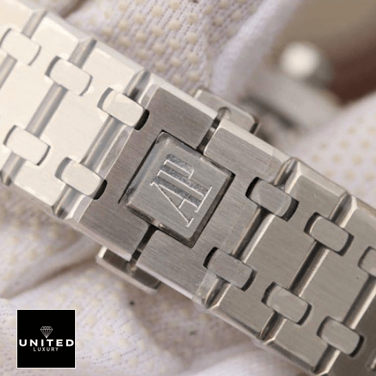 Royal Oak Tourbillon Black 2 Audemars Piguet Stainless Steel on the hand