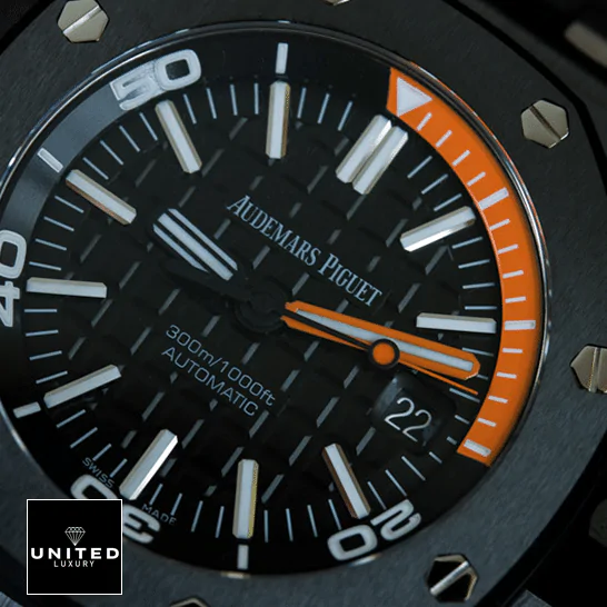 audemarspiguet royaloakoffshore 15707CE.OO .A002CA.01 dial