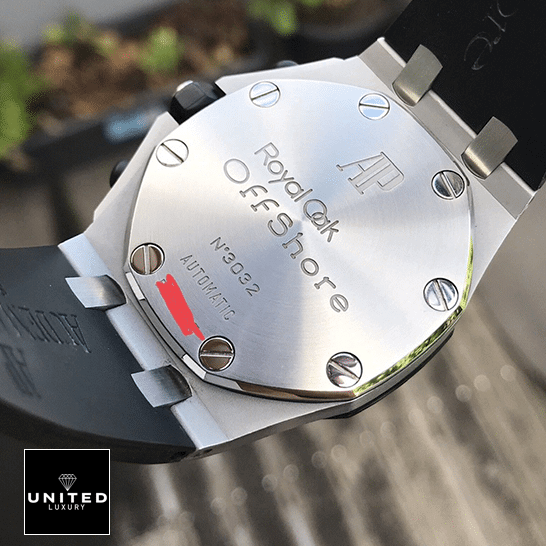 Audemars Piguet Royal Oak Offshore Stainless Steel Case  upside view